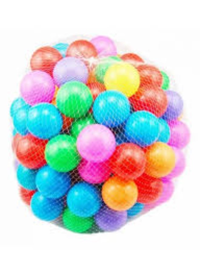 Colorful plastic balls for children's play and recreational activities. - Image 3