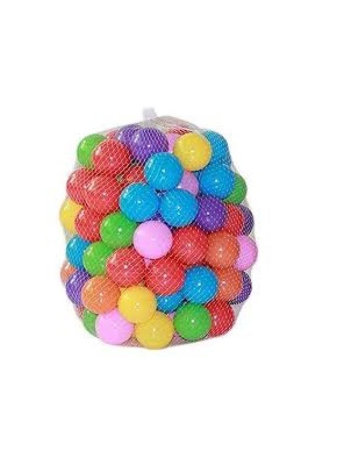 Colorful plastic balls for children's play and recreational activities. - Image 2