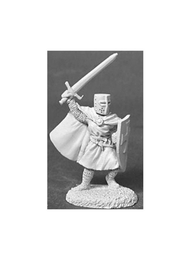 Reaper Miniatures Knight Templar 02119 Dark Heaven Legends Unpainted Metal - Image 2