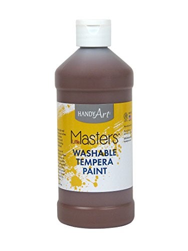 Handy Art Little Masters Washable Paint 16 ounce, Brown - Image 2