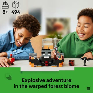 ليغو Minecraft‎ معركة المدمر، مجموعة مكعبات بناء للأطفال بعمر ٨ سنوات وأكثر (٤٩٤ قطعة) 21590 - view 3