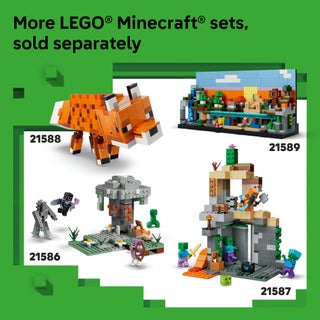 ليغو Minecraft‎ معركة المدمر، مجموعة مكعبات بناء للأطفال بعمر ٨ سنوات وأكثر (٤٩٤ قطعة) 21590 - view 5