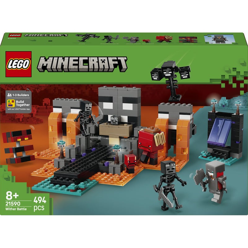 LEGO Minecraft Wither Battle Toy with Figures 21590 (Age 8+, 494 Pieces) - Image 2