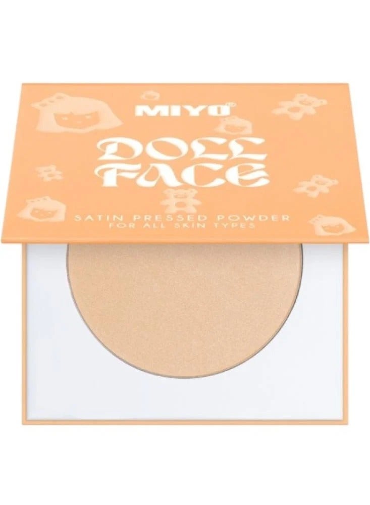 بودرة مضغوطة ساتان دول فيس من ميو  7 جرام (02 | princess)