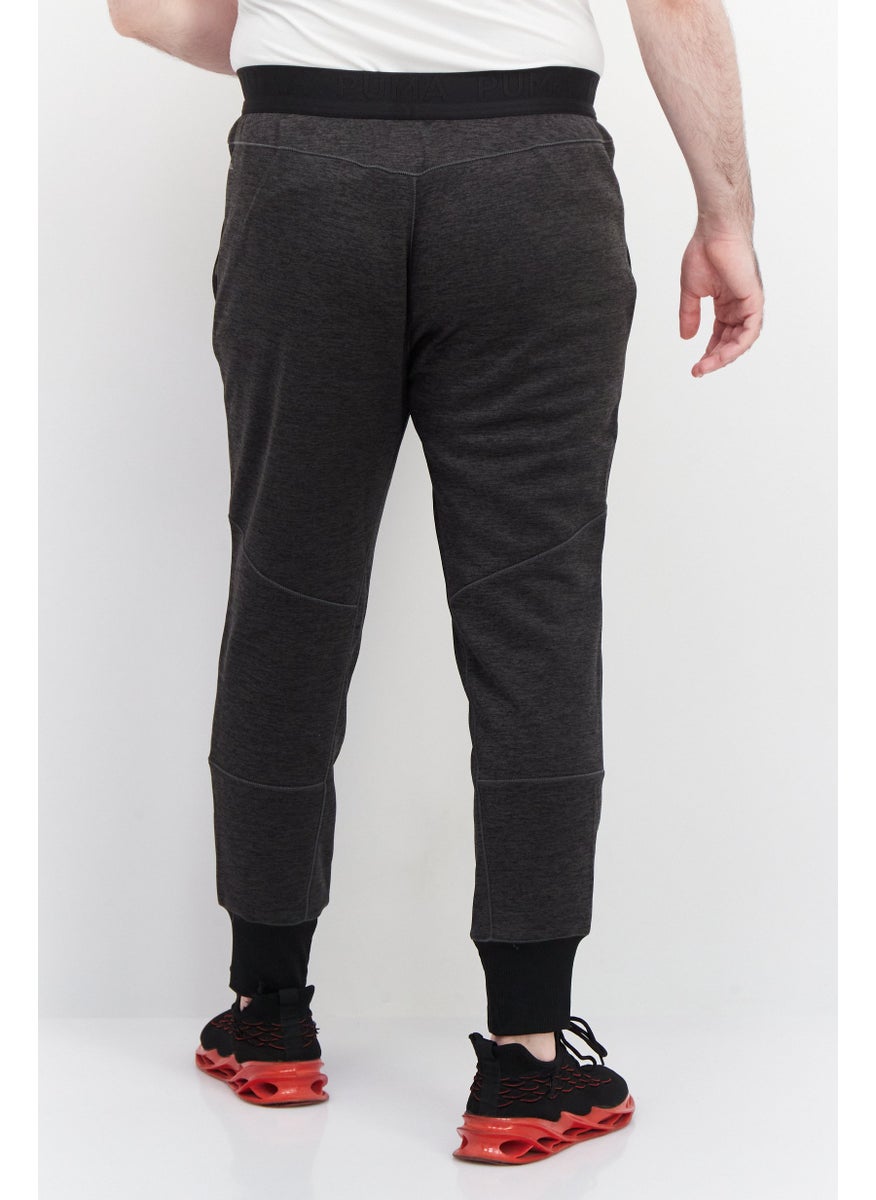 PUMA Men Sportswear Fit Training Sweatpants, Heather Grey  - Image 2