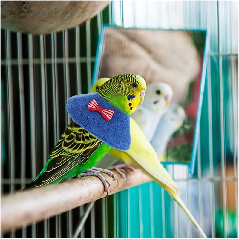 7Pcs Pet Protective Collar Anti Bite Elizabethan Recovery Cone Parrots Bird Body Protection Neck Guard Windproof Stylish - Image 4