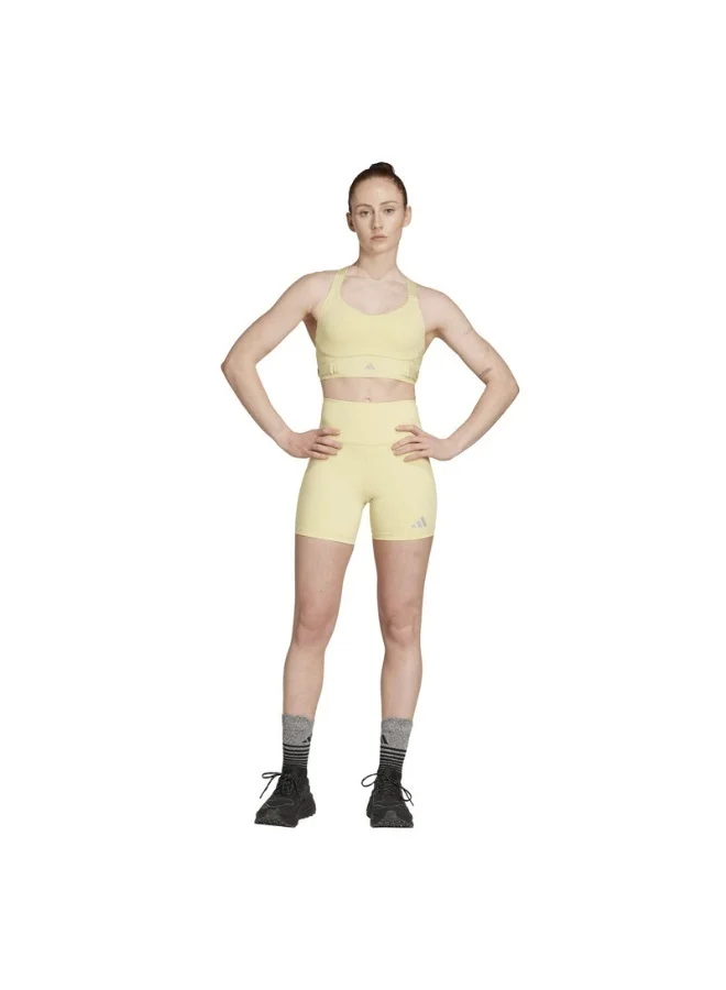 adidas Originals adidas FASTIM L HS BRA Yellow Training BRA for Women - 2XSB