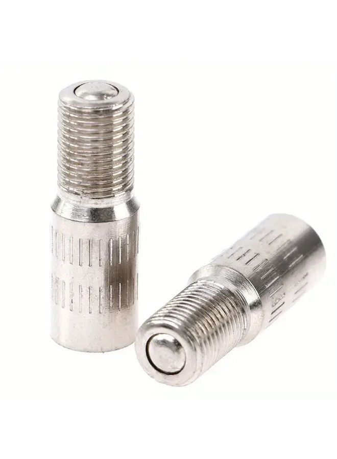 Metal Tire Valve Extension Cap 25mm 2pcs For Moped Accessories Valve Mouth Extension - Image 2