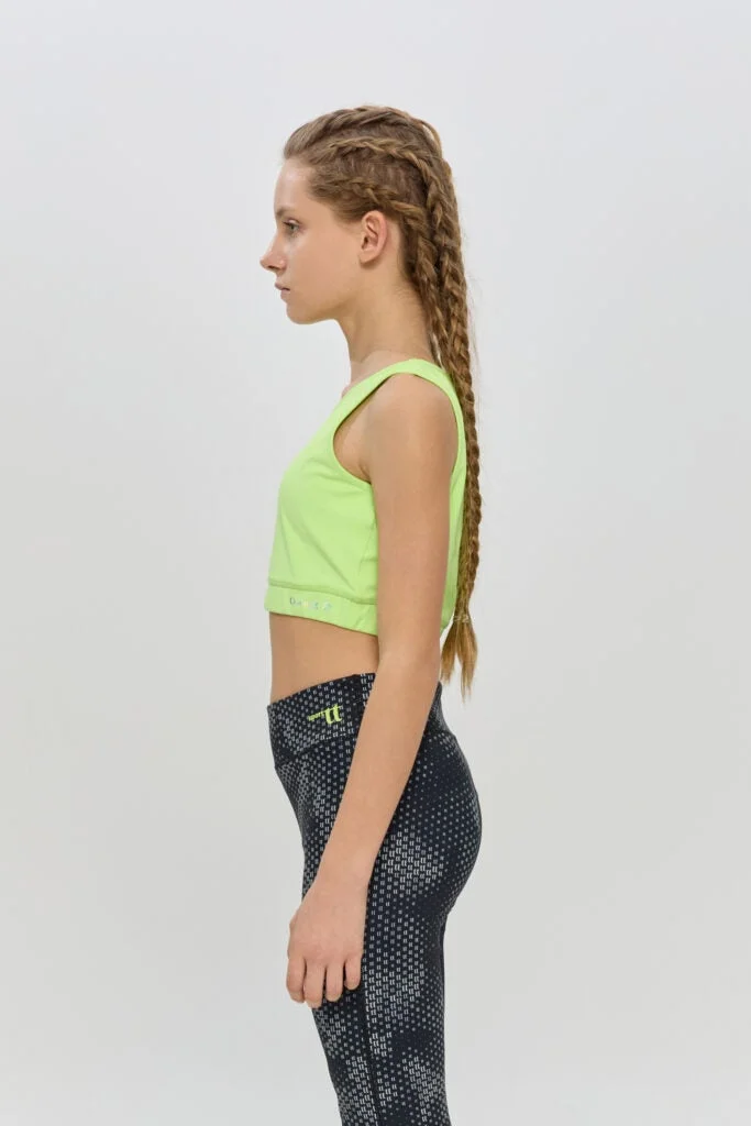 شوبيت بلوزة رياضية قصيرة خضراء - شوبيت