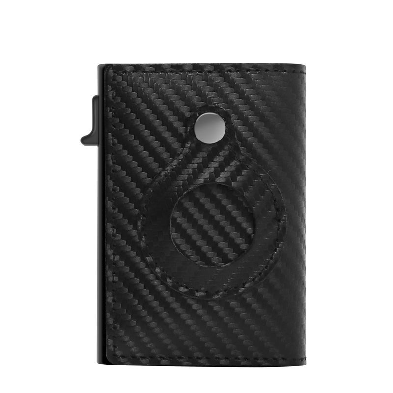 Anti-Theft RFID Blocking Leather Wallet for Men Carbon fiber