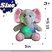 Cuteoy Glowing LED Lightup Elephant Nightlight Toys Musical Plush Stuffed Animal Singing Lullabies Birthday Christmas Plushies Gifts for Kids Boys Girls105 - Image 4