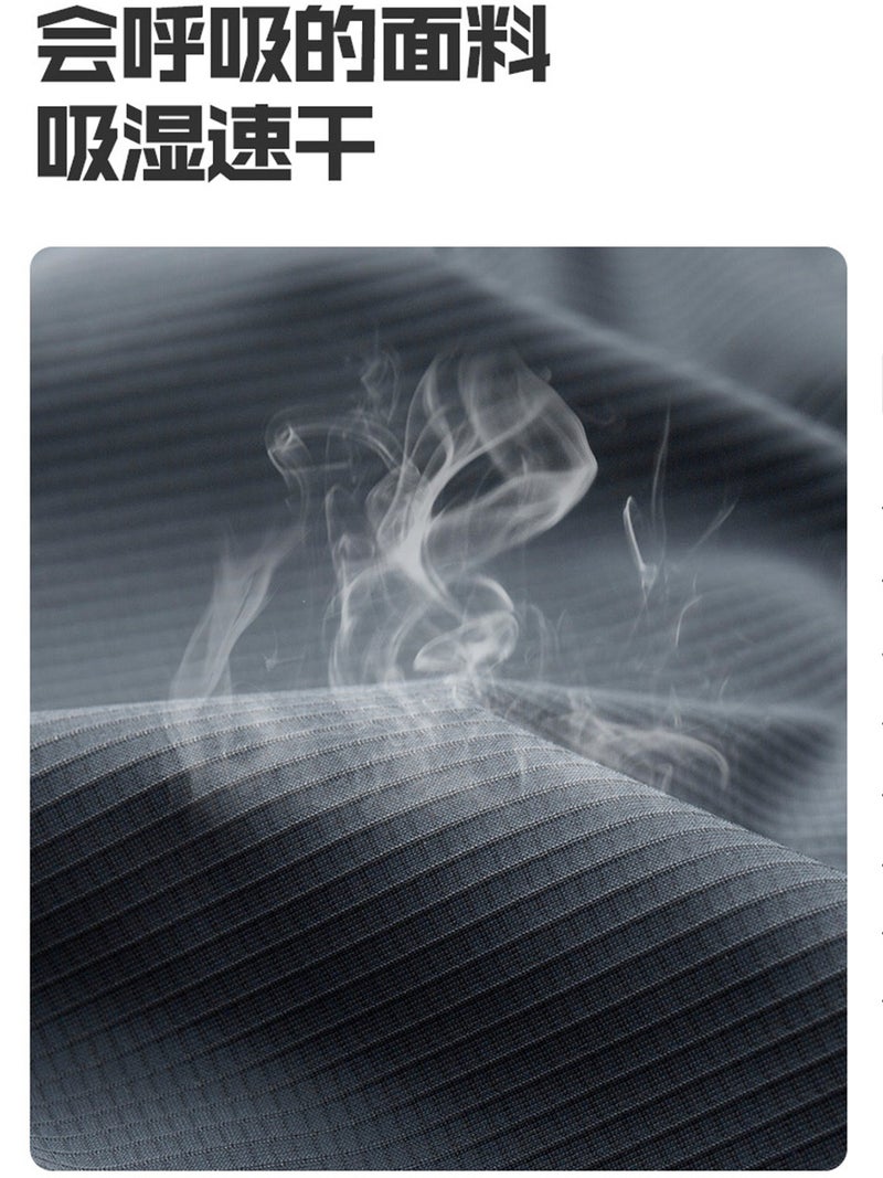 ✅ 7A Antibacterial Summer Ice Silk Shorts For Men, Quick-Drying Five-Point Pants For Women, Exquisite Grids Nylon Elastic Breathable, Printable Logo - Image 3