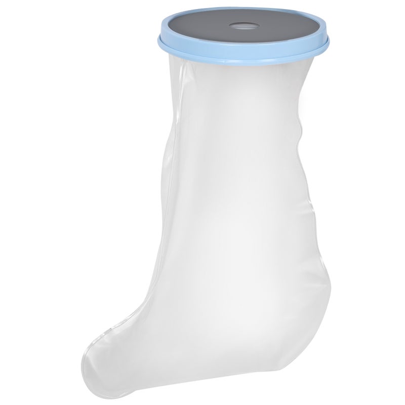 Kids Leg Cast Cover: Waterproof Non-Latex Protector - Customizable Secure Fit Easy To Put On for Shower Bath Child Wound Broken Leg Care - Image 2