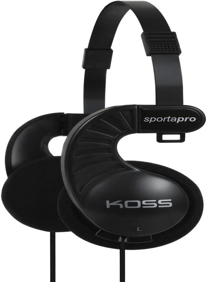 Koss 155475 SportaPro Stereo Headphones, Standard Packaging,Black, Wired - Image 1