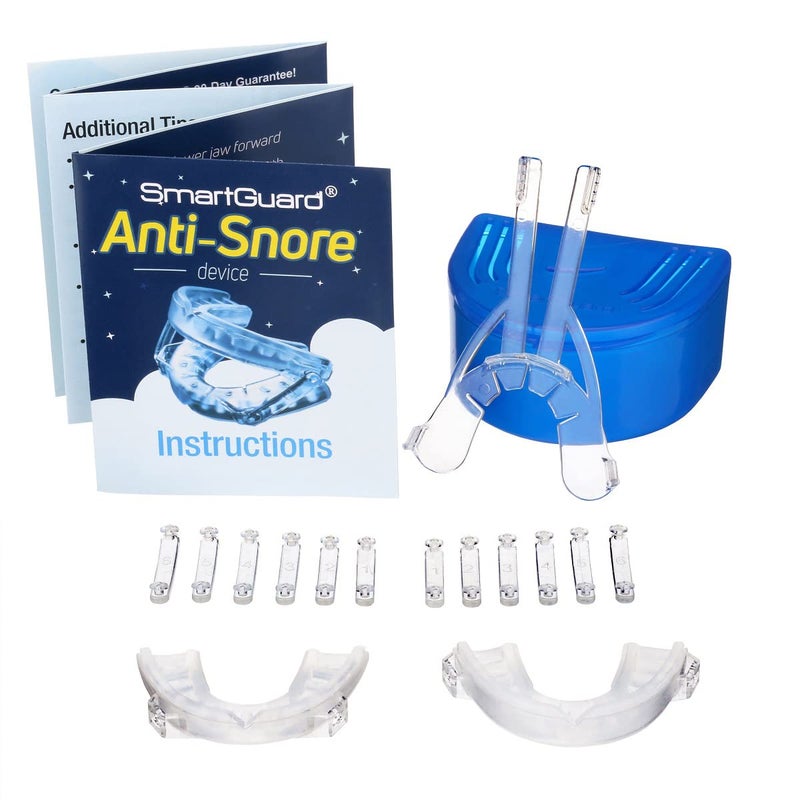 SmartGuard Anti Snore Device. New Customizable Snore Reducing Mouthpiece â€“ Reduce Snoring Aid for Men and Women â€“ Most Comfortable and Adjustable Oral Appliance - Holds Jaw Forward to Open Airway - Image 5