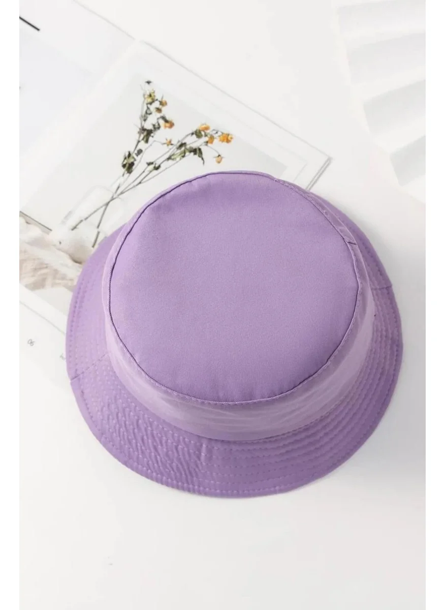 Bahels Unisex Basic Lilac Bucket Hat