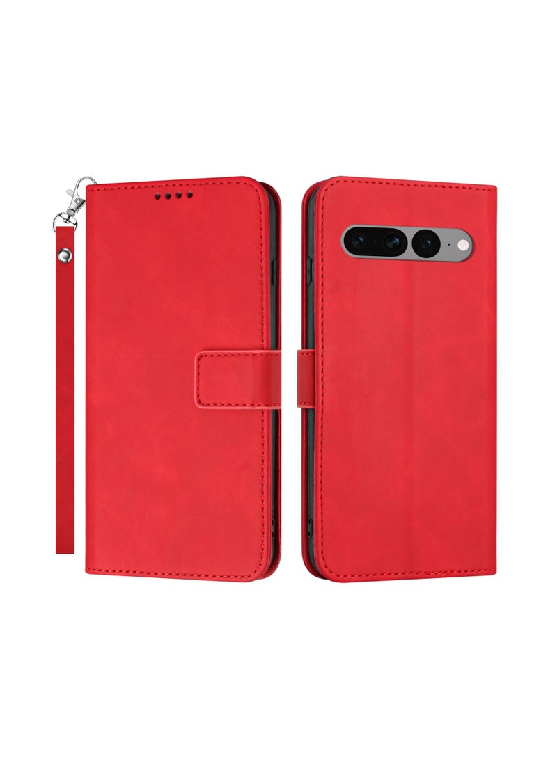 Suteni Flip Cover Card Slots Leather Phone Case for Google Pixel - Image 1