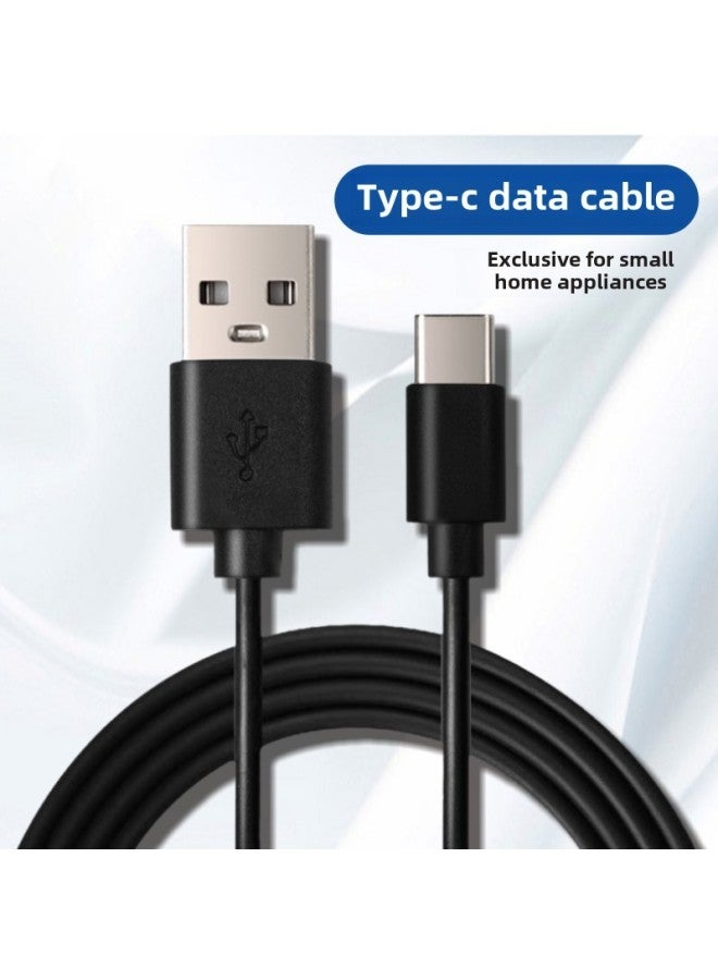 Source Pure Copper Type-c Charging Line Data Line Earphone Power Line 20/30cm Distribution Line Tpc Short Line-Color:20cm Black 2-core Copper Tpye-c  - Image 3