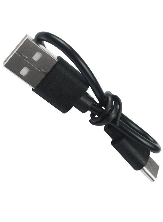 Source Pure Copper Type-c Charging Line Data Line Earphone Power Line 20/30cm Distribution Line Tpc Short Line-Color:20cm Black 2-core Copper Tpye-c  - Image 1