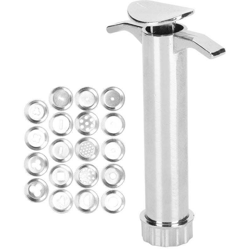 Clay Squeezer: High-Quality Aluminum Alloy, 19pcs Tip Molds - Durable & Versatile Clay Extruder for DIY Clay Crafts, Cake Modeling, Kids’ Art Projects - Image 3