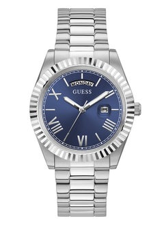 GUESS Men's Watch Silver Tone Stainless Steel Bracelet  - Image 1