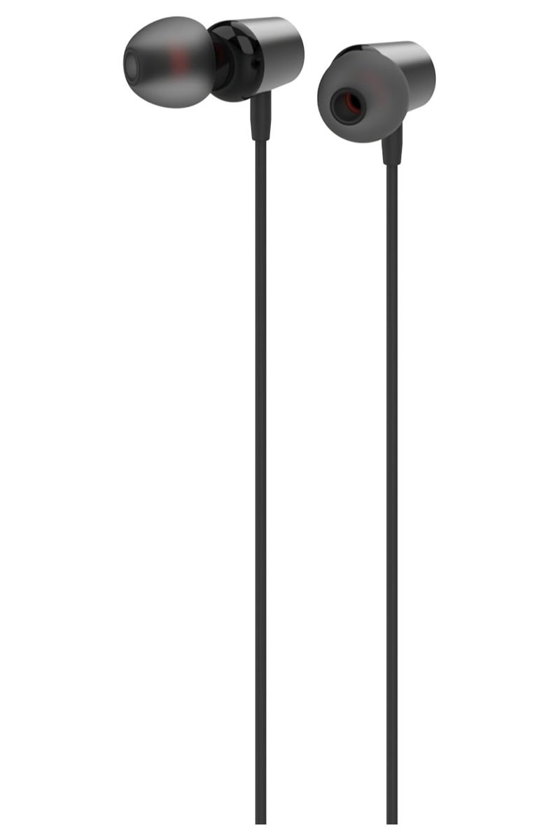 لدنيو سماعة أذن LDNIO HP03 مع وحدة تحكم، تصميم مريح، ترقية تقليل الضوضاء 3.5 مم - أسود - Image 2