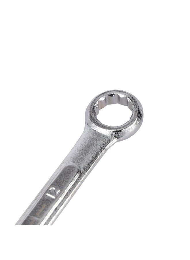 إبسلون ابسيلون طقم مفاتيح 5 قطع- ET1147 | 6 و 8 و 9 و 10 و 12 ملم | صلب مطروق ، مصقول بالكامل ، مقوي ومقاوم ، متين للغاية ، مثالي لتصلب وتفكيك الصواميل | فضة - Image 4