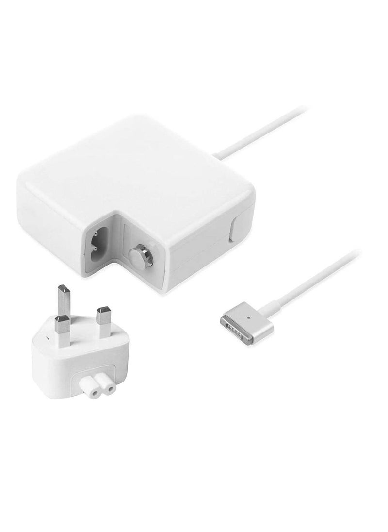 Generic MagSafe 2 Charger 45W Replacement Power Adapter for MacBook Air UK Plug 14.85V 3.05A A1244  - Image 1