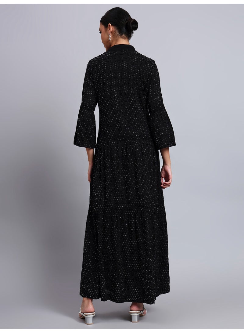 الايا جلابية نسائية قطنية بتطريز مرايا - Image 3