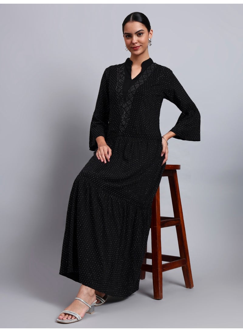 الايا جلابية نسائية قطنية بتطريز مرايا - Image 4