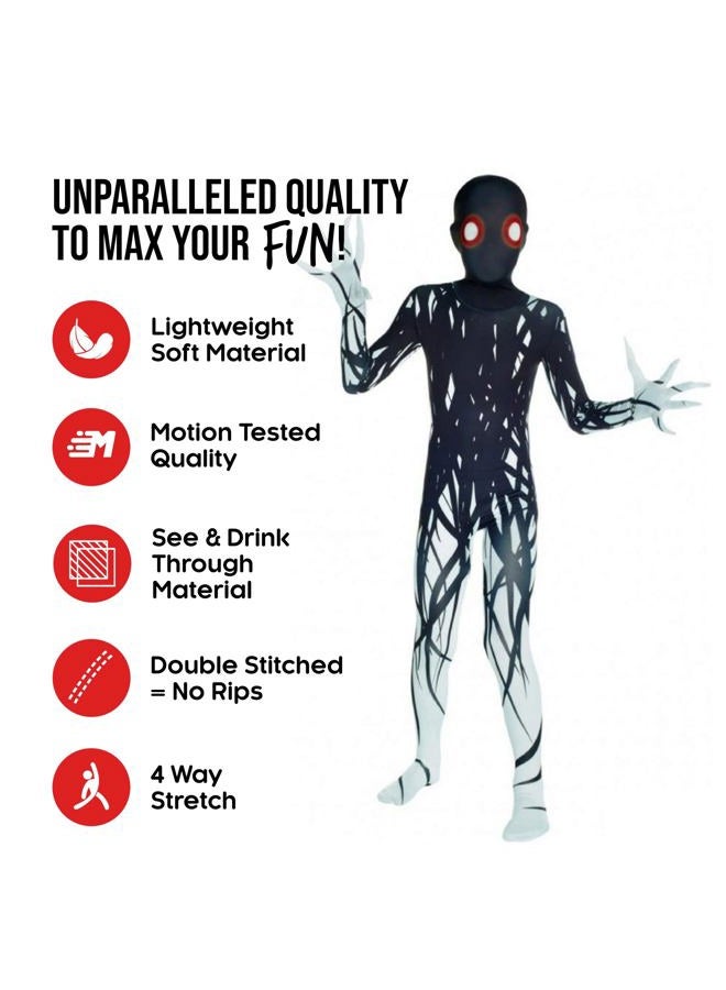 Morphsuits Zalgo Kids Monster Urban Legend Costume - Large 4'6"-5' / 10-12 Years (120cm - 137cm) - Image 2