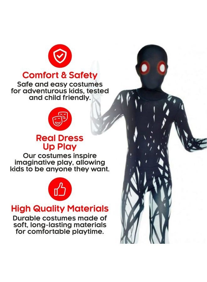 Morphsuits Zalgo Kids Monster Urban Legend Costume - Large 4'6"-5' / 10-12 Years (120cm - 137cm) - Image 4