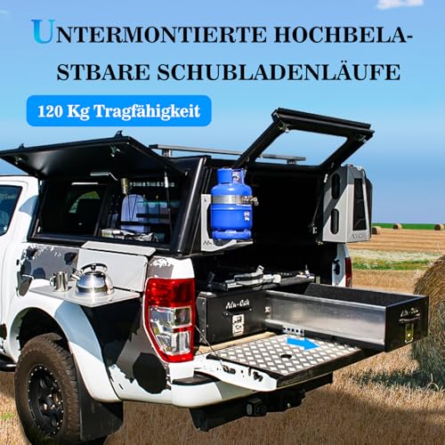 VAGUDE with Lock Heavy Duty Drawer Slides 12 14 16 18 20 22 24 26 28 30 32 34 36 40 44 48 52 56 60 Inch 500 Lbs Side Mount Full Extension Ball (Load: 250 lb – Bottom Mount, 24 Inch) - Image 5