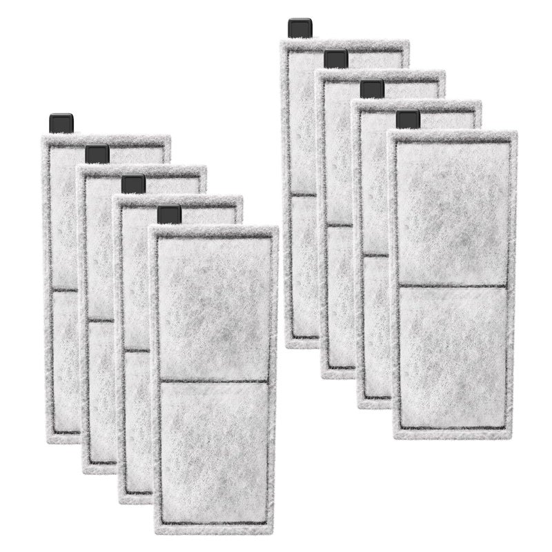 Switior 8 Pack Filter Cartridge for Top Fin RF-L Filter, Aqurium Filter Cartridge Refill for Top Fin Desktop Aquariums with Large Retreat Filter - Image 1