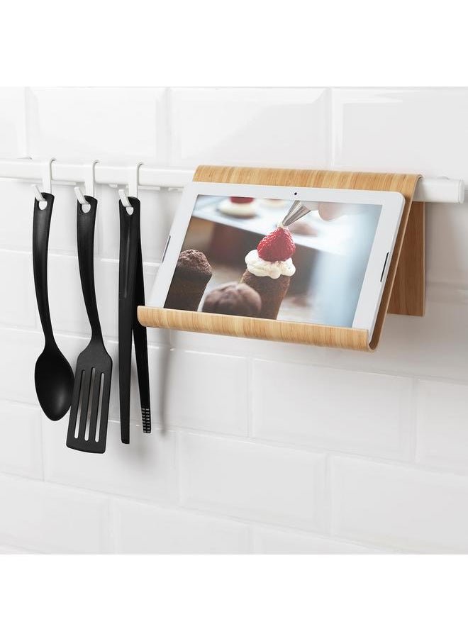 Generic Tablet stand, bamboo veneer, 26x17 cm  - Image 5