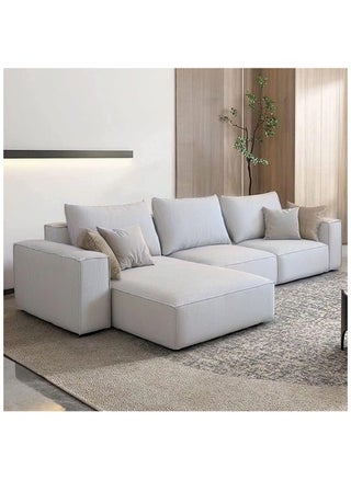 أريكة كرنك مقطعية مع وسائد مريحة لغرفة المعيشة على شكل حرف L لون (أبيض) - pzsku/Z20C6AC32599C429C5BEEZ/45/_/1740666724/bb13653f-6ae1-4177-b924-a3bba07e6f51