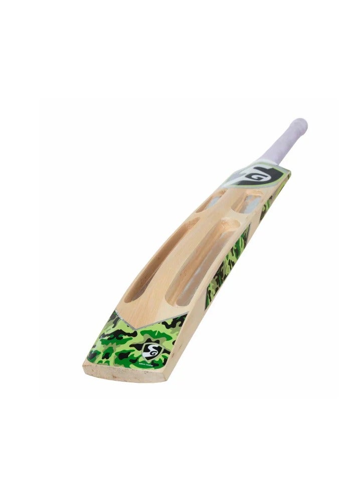 SG T-1400 Kashmir Willow Scoop Bat For Tennis Cricket Ball - Image 4