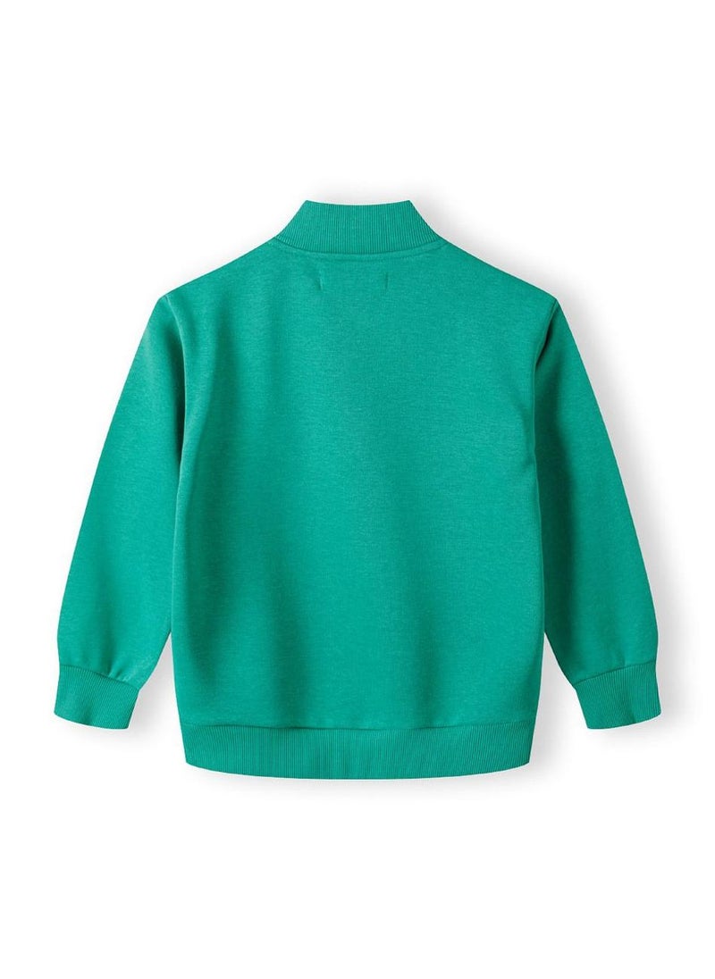 مينوتي طقم رياضي ولادي بقطعتين مع سحاب نصفي وطبعة - Image 5