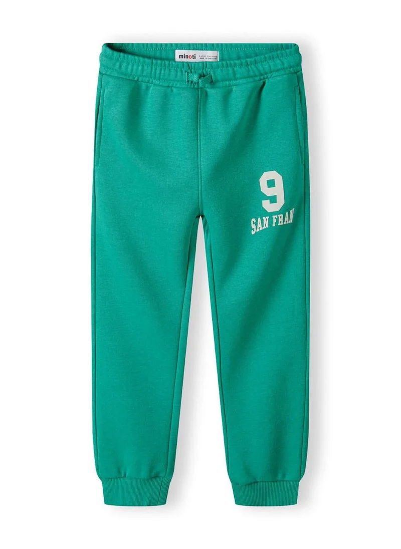 MINOTI Boys Tracksuit with Print – 2 Piece Half Zip Set