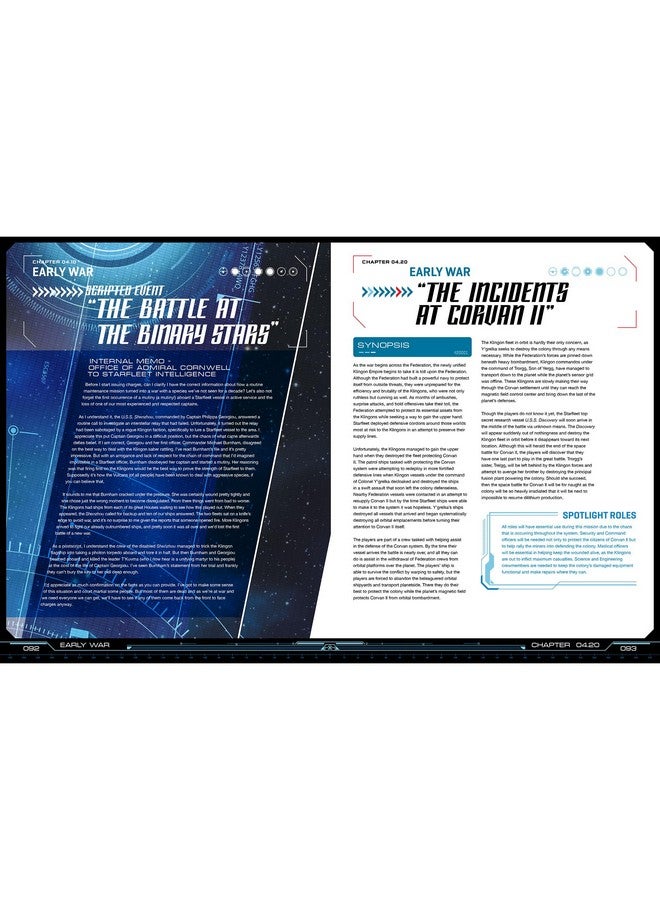 Modiphius Entertainment: Star Trek Adventures: The Federation-Klingon War Tactical Campaign - Hardcover RPG Book, Tabletop Role Playing Game - Image 5