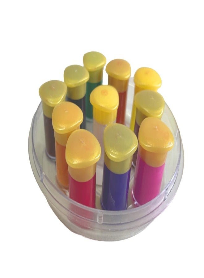 AKADO أكادو كومكوم 11 في 1 شرينجار، لمسة نهائية ناعمة، بيندي كومكوم للنساء، فن تيكي سيندور شرينجار تقليدي، مناسب للسفر، لطيف على البشرة، خفيف الوزن، تطبيق بضربة واحدة، متعدد الألوان. - Image 2