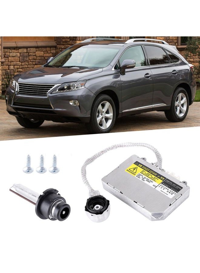 Oskkude Xenon HID Headlight Ballast Control Unit with Igniter & D2S Bulb Compatible with 2004-2009 RX330 RX350 RX400H Replaces 85967-50020 85967-51020 Headlight Ballast Module - Image 4