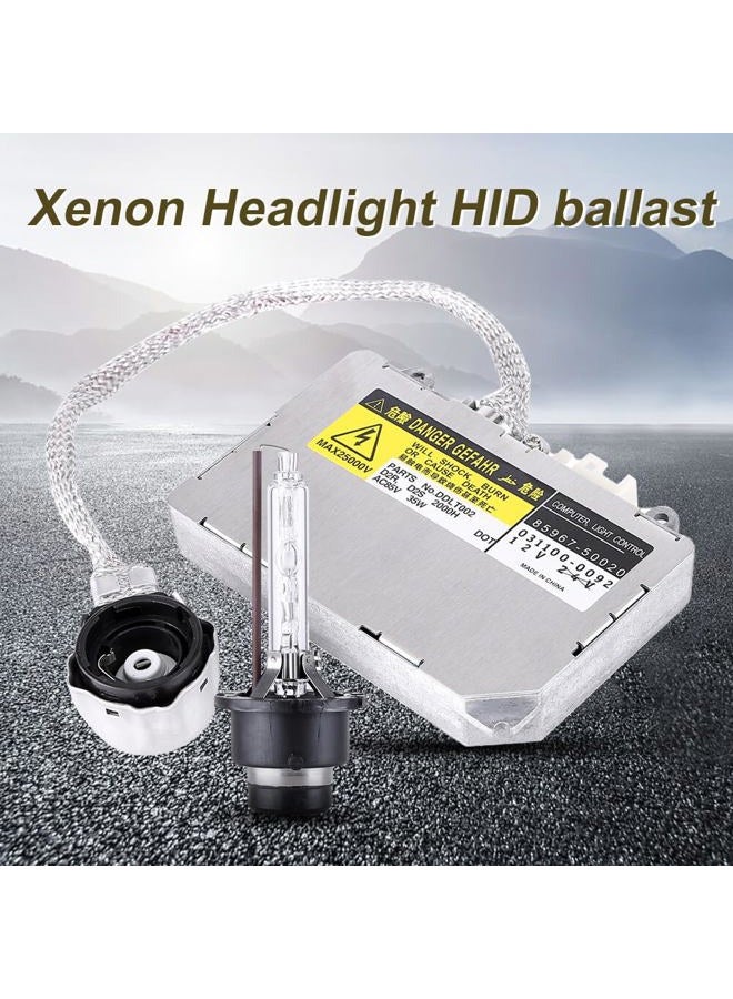 Oskkude Xenon HID Headlight Ballast Control Unit with Igniter & D2S Bulb Compatible with 2004-2009 RX330 RX350 RX400H Replaces 85967-50020 85967-51020 Headlight Ballast Module - Image 5