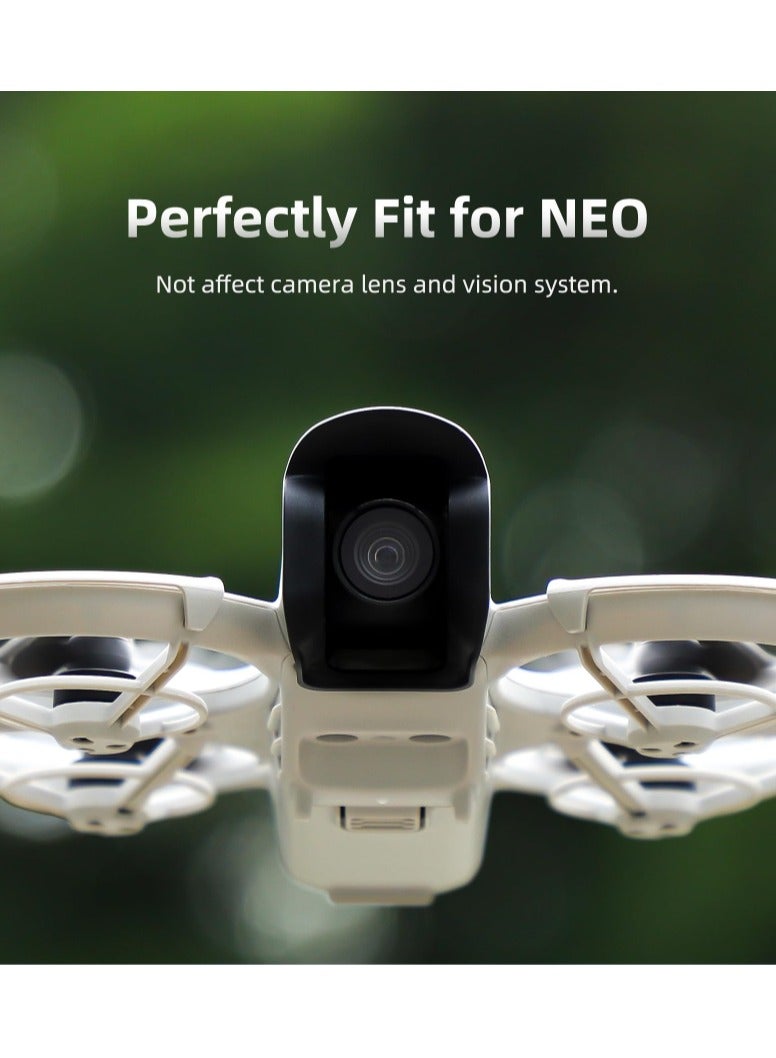 Lens Sunshade Hood for DJI NEO Anti-Glare Drone Lens Hood Camera Protector Cap Gimbal Protection Cover (Black)  - Image 3