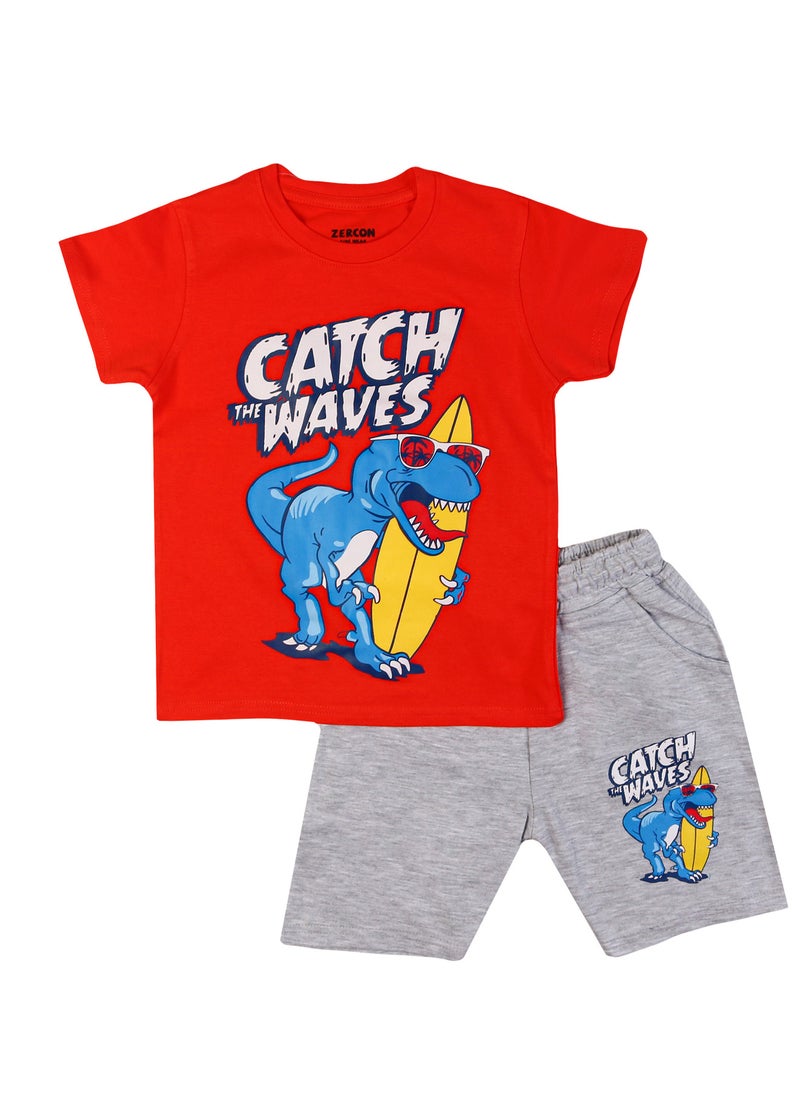 Zercon Summer Pajama Set for Boys  - Image 1