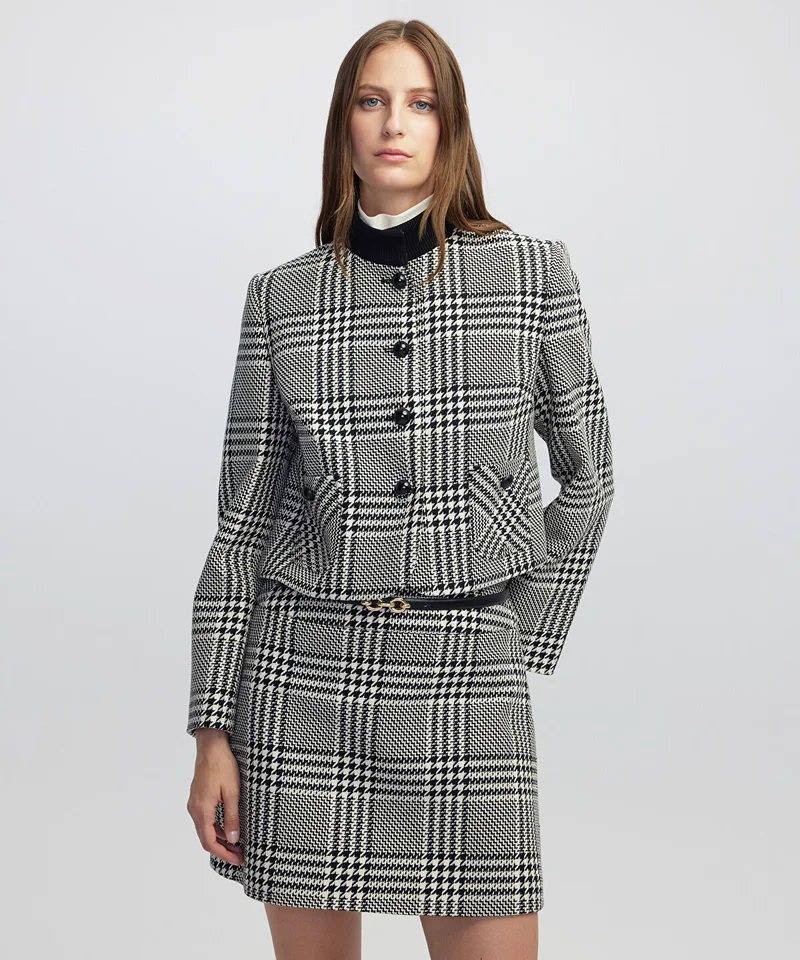 ابيكول Checked Jacket
