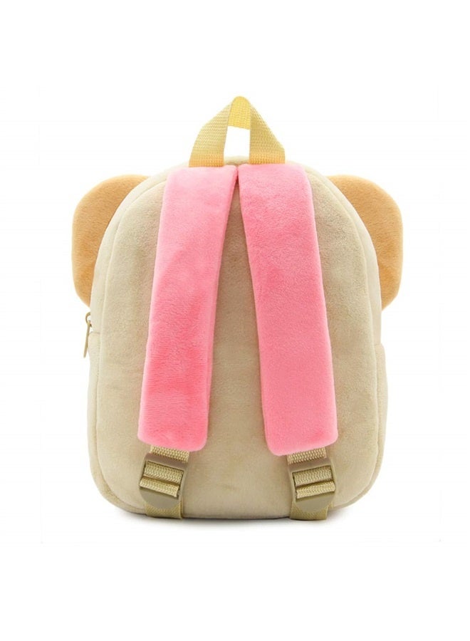 Cute Toddler Backpack Plush Animal Cartoon Mini Travel Daycare Bag for Baby Girl Boy 2-6 Years  - Image 3