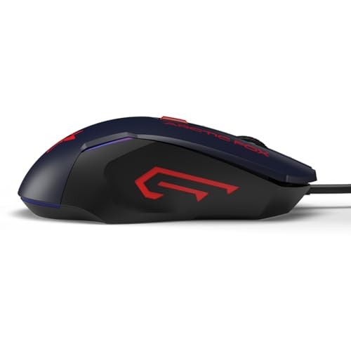 Arctic Fox Wired USB Gaming Mouse with Breathing Lights and DPI Upto 3600 (Deep Navy Blue) - Image 5