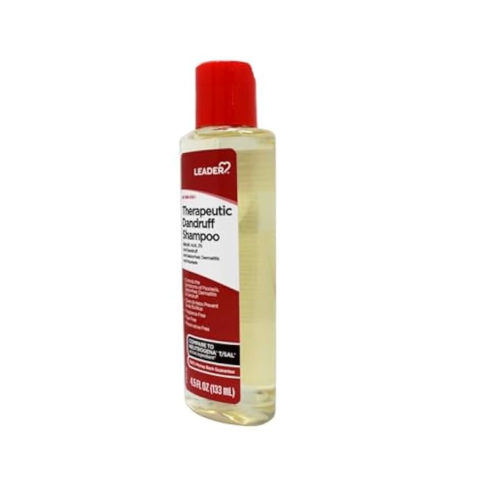 Leader Therapeutic Dandruff Shampoo Anti-Dandruff, Anti-Seborrheic Dematitis and Anti-Psoriasis - salicylic acid Shampoo 4.5 Fl Oz (133 ml) (4.5 Fl OZ (Pack of 1)) - Image 5