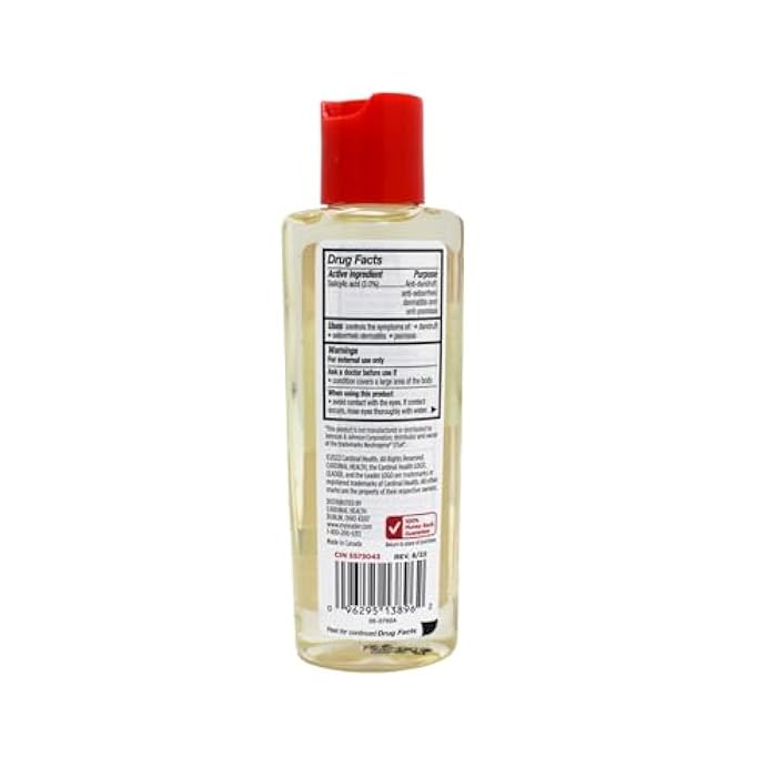 Leader Therapeutic Dandruff Shampoo Anti-Dandruff, Anti-Seborrheic Dematitis and Anti-Psoriasis - salicylic acid Shampoo 4.5 Fl Oz (133 ml) (4.5 Fl OZ (Pack of 1)) - Image 2